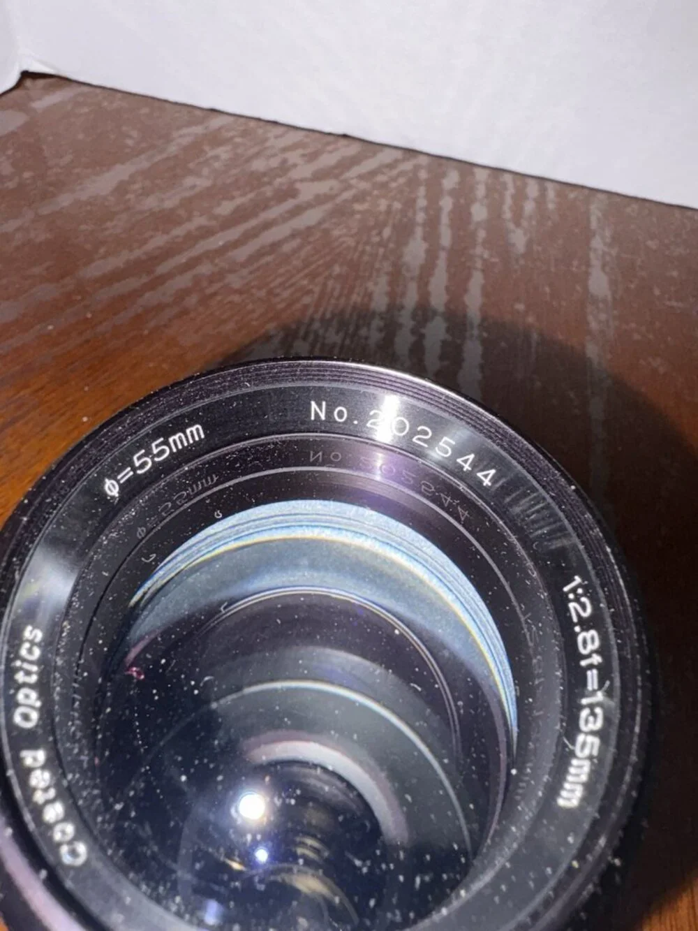 Vintage 1979 JCPenney Multi-Coated Optics 55mm No. 202544 1:2.8f=135mm Lens